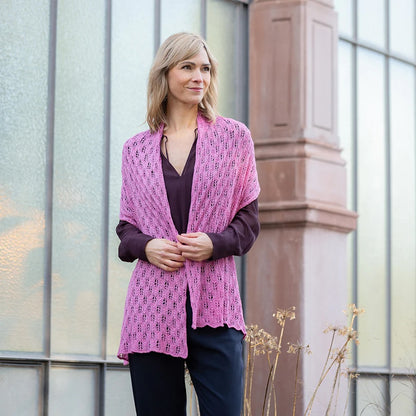 Flower Stole | weiche Leinen Stola aus Linen Bloom von Pascuali