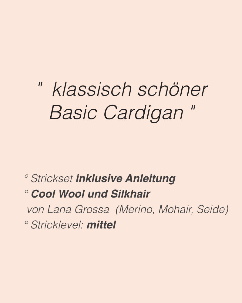 Paul Cardigan von Moreca Knit mit Cool Wool und Silkhair von Lana Grossa 2