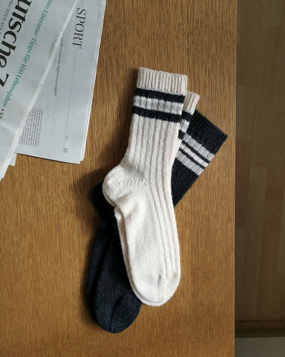 Basic Socken Light | feines Muster mit weichem 1 Class Cashmere von Mayflower Denmark
