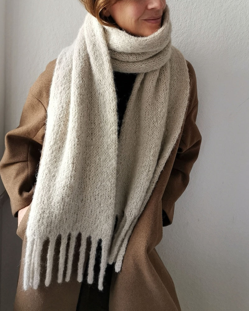 Paula-m Berlin Scarf aus Borstet Alpaka von Sandnes Garn 1