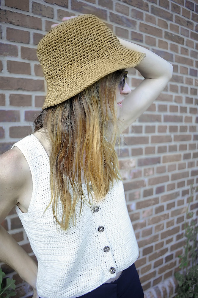 Paula-m Cambodia Hat aus Papyrus von Kremke Soul Wool 1