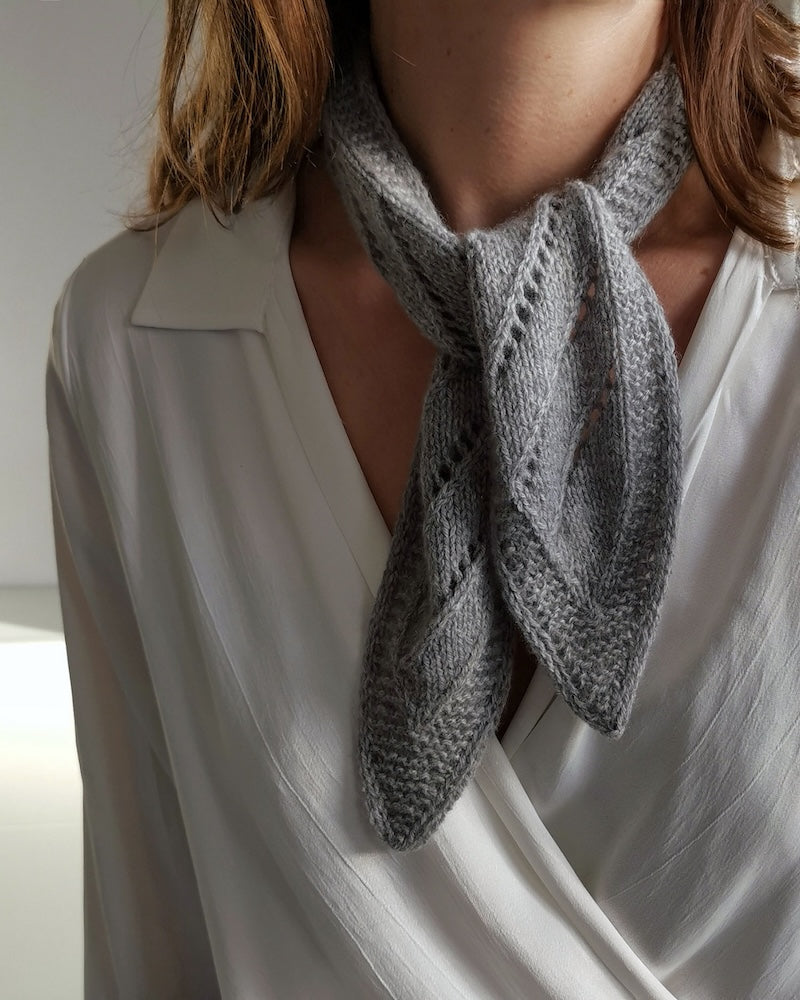 Paula-m Elise Scarf mit Classic cashmere von Cardiff Cashmere 2