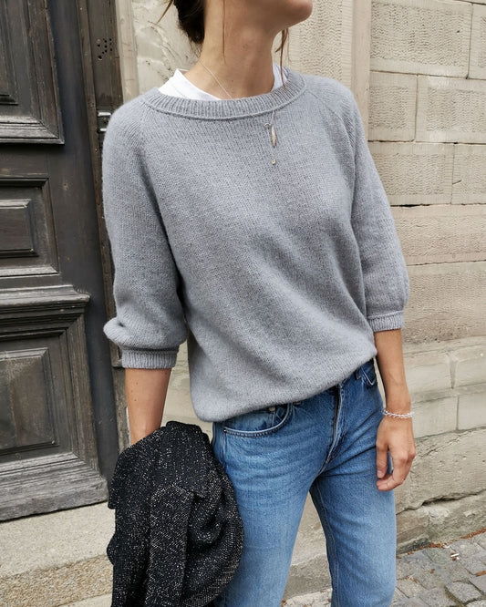 Freestyle Sweater | Basic Pullover mit Cheeky Merino Joy von Rosy Green Wool