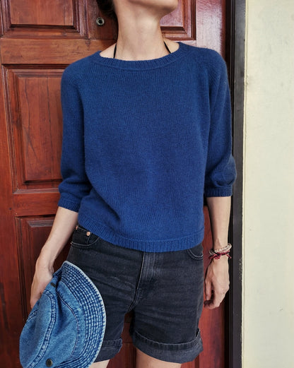 Freestyle Sweater | Basic Pullover mit Cheeky Merino Joy von Rosy Green Wool