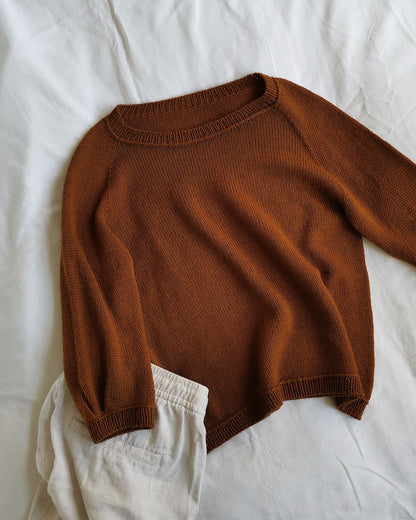 Freestyle Sweater | Basic Pullover mit Cheeky Merino Joy von Rosy Green Wool