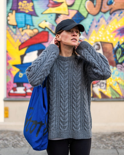 Hanna Sweater von Paula-m mit Heavy Merino und Soft Silk Mohair von Knitting for Olive 10