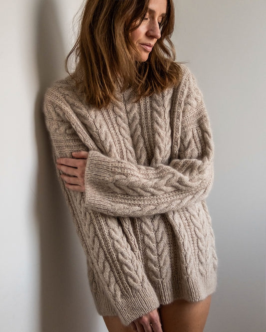 Hanna Sweater von Paula-m mit Heavy Merino und Soft Silk Mohair von Knitting for Olive 1