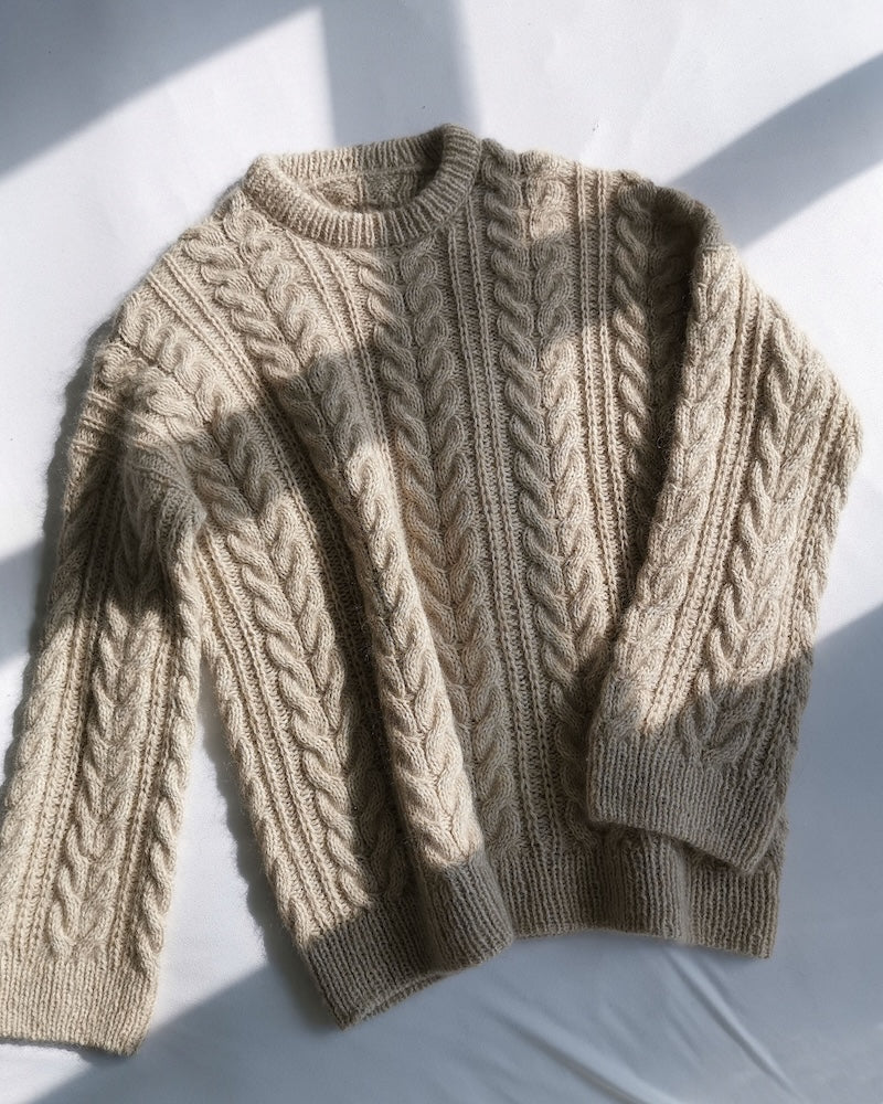Hanna Sweater von Paula-m mit Heavy Merino und Soft Silk Mohair von Knitting for Olive 3