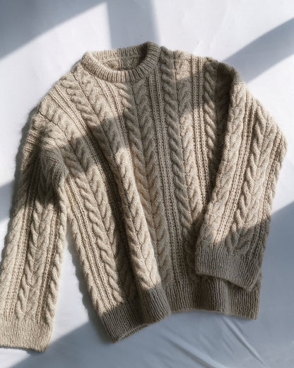 Hanna Sweater von Paula-m mit Heavy Merino und Soft Silk Mohair von Knitting for Olive 3