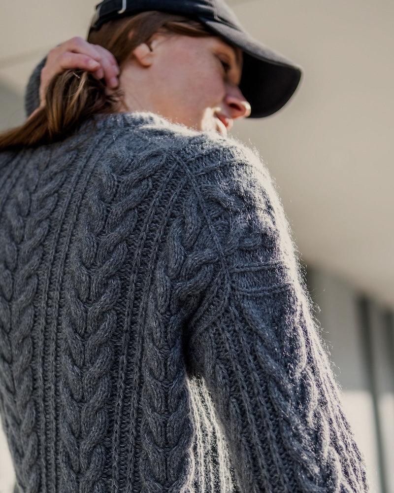 Hanna Sweater von Paula-m mit Heavy Merino und Soft Silk Mohair von Knitting for Olive 6