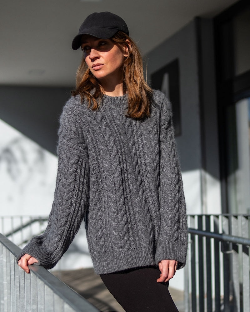 Hanna Sweater von Paula-m mit Heavy Merino und Soft Silk Mohair von Knitting for Olive 7