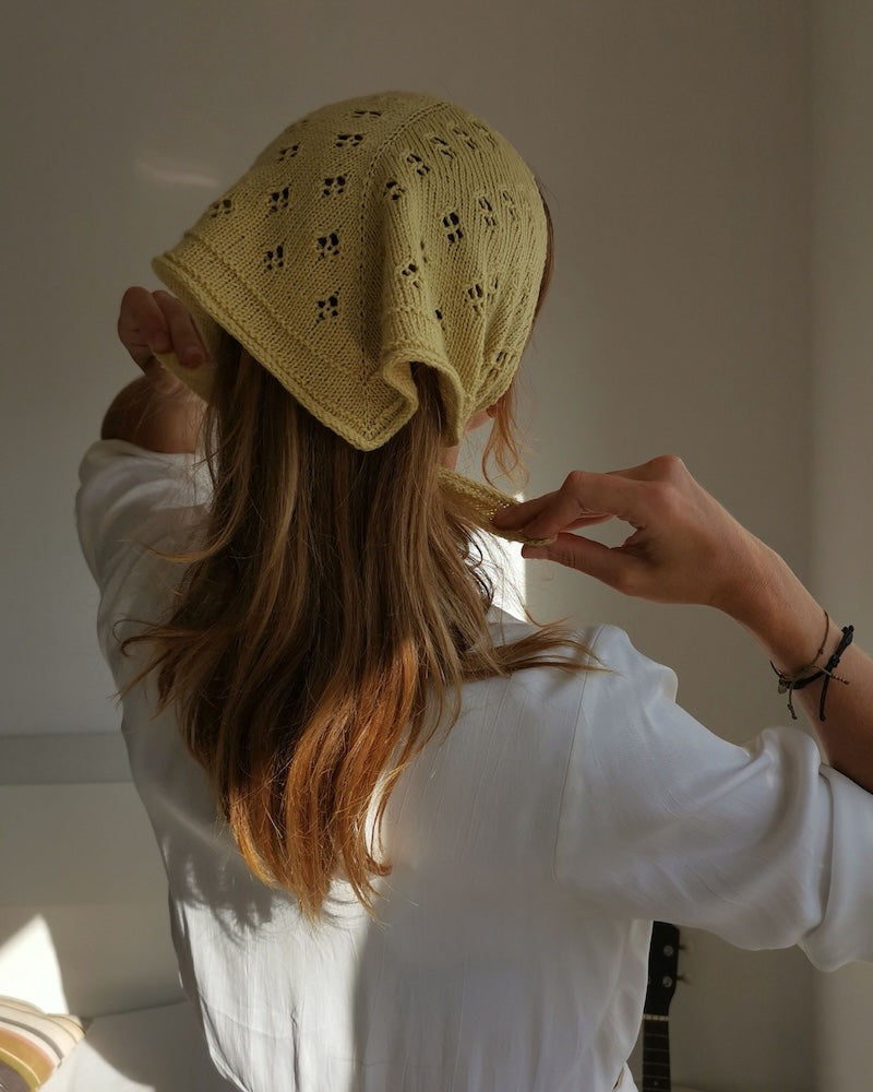 Paula-m Holly Bandana mit Shimo von ITO Yarn 5