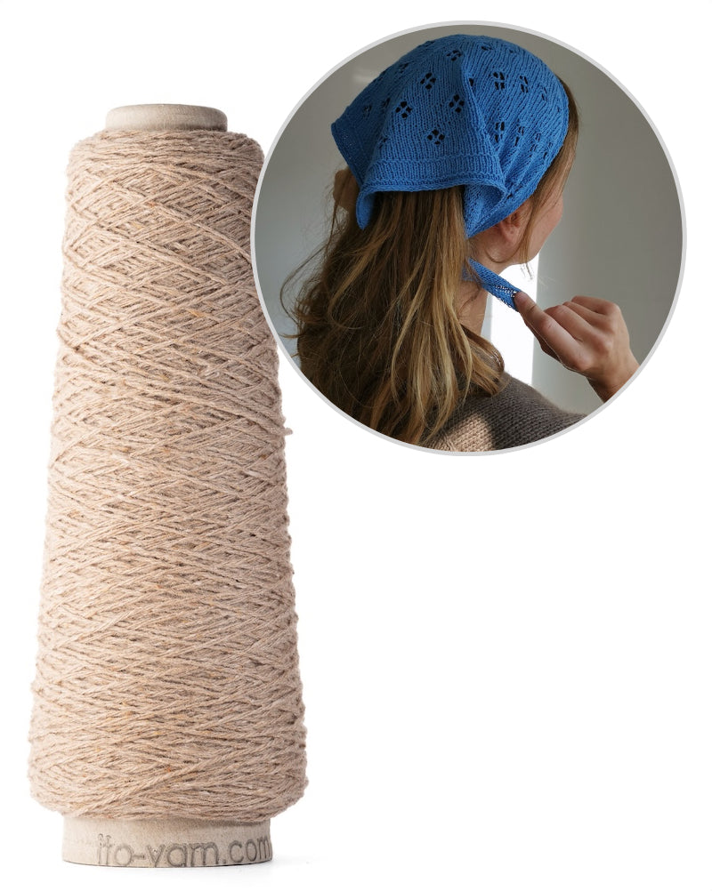 Paula-m Holly Bandana mit Shimo von ITO Yarn 14