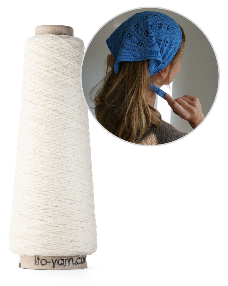 Paula-m Holly Bandana mit Shimo von ITO Yarn 11