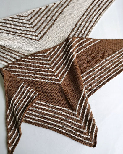 Paula-m I Love Stripes Bandana mit Merino von Knitting for Olive 4