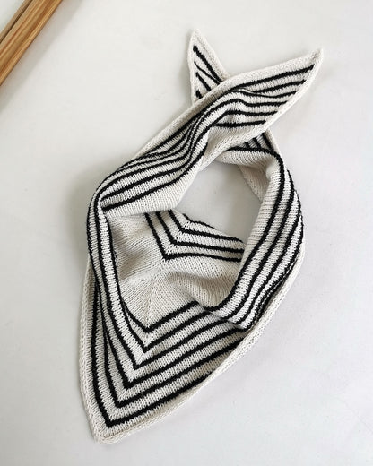Paula-m I Love Stripes Bandana mit Merino von Knitting for Olive 6