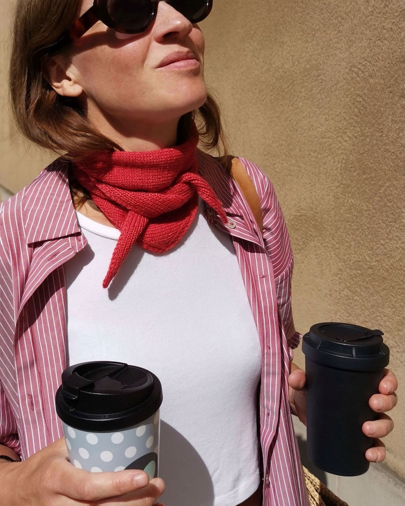 Paula-m Jackie Bandana mit Classic Cashmere von Cardiff 4
