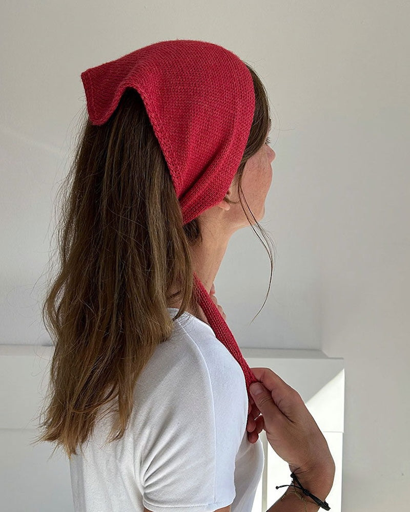Paula-m Jackie Bandana mit Classic Cashmere von Cardiff 5