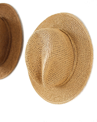 Lucca Hat | sommerlicher Hut gehäkelt aus Ecco Vita Raffia