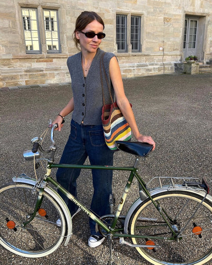 Toni Vest | lässige Weste aus Double Sunday von Sandnes Garn