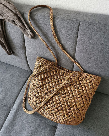 Riviera Bag von Paula-m mit Papyrus von Kremke Soul Wool 2