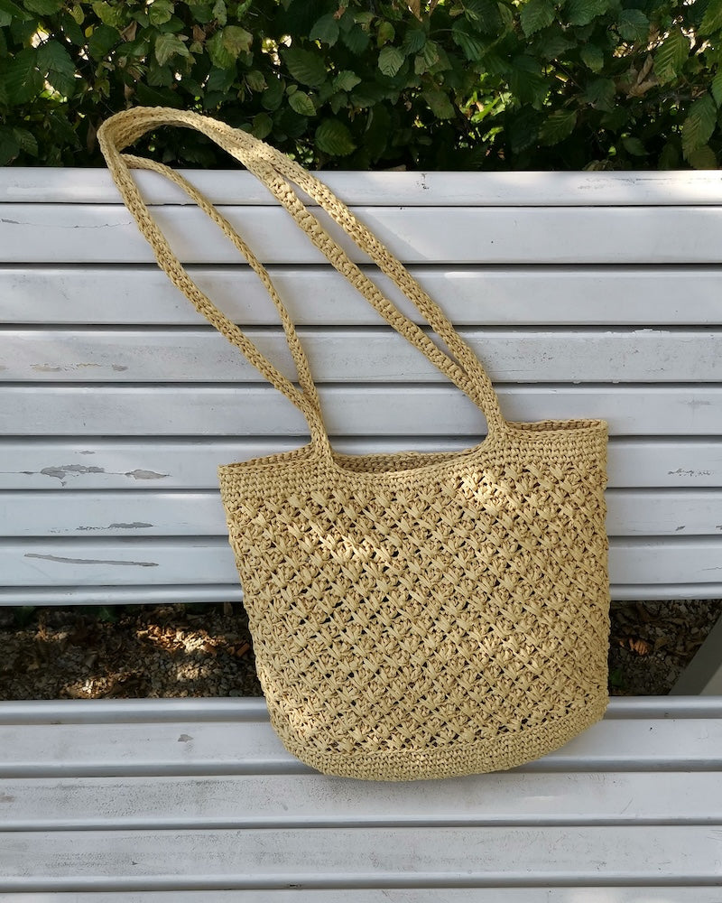 Riviera Bag von Paula-m mit Papyrus von Kremke Soul Wool 5