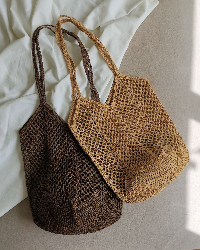 Palula-m Saladan Bag Häkelset mit Eco Vita Raffia von DMC 4