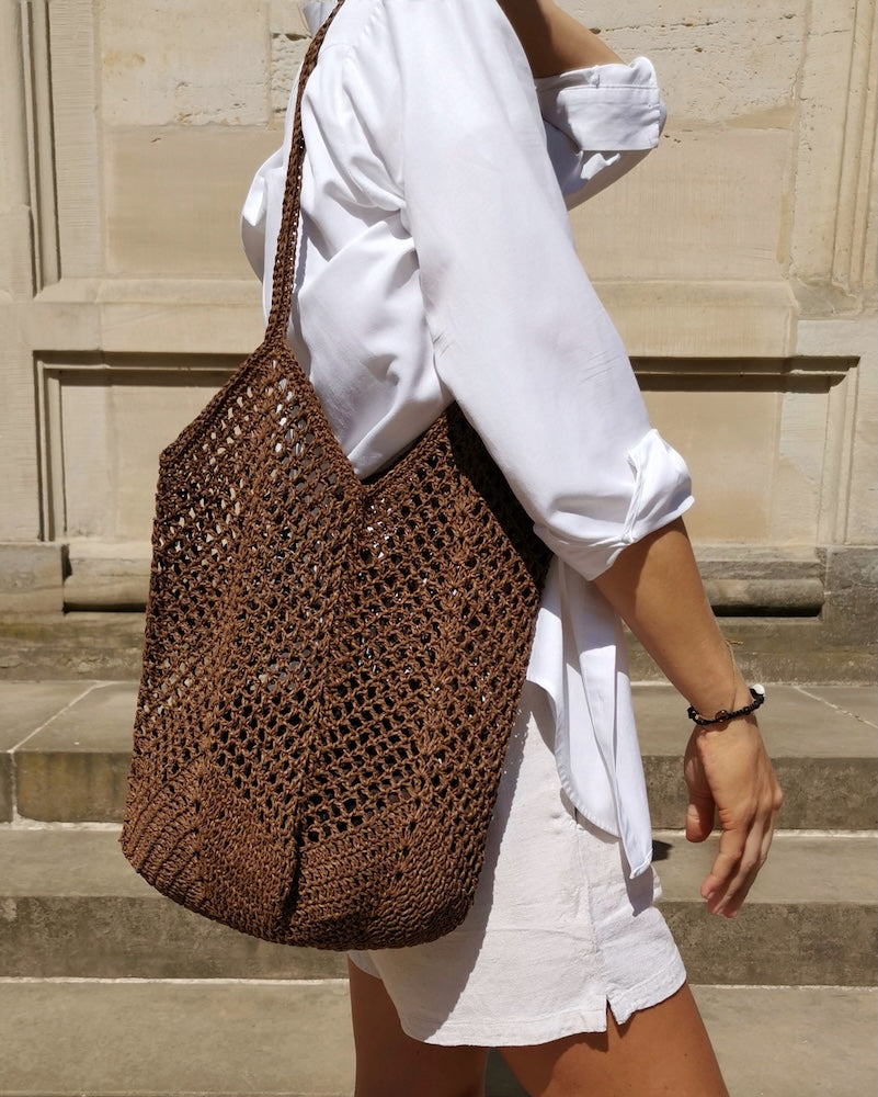 Palula-m Saladan Bag Häkelset mit Eco Vita Raffia von DMC 7