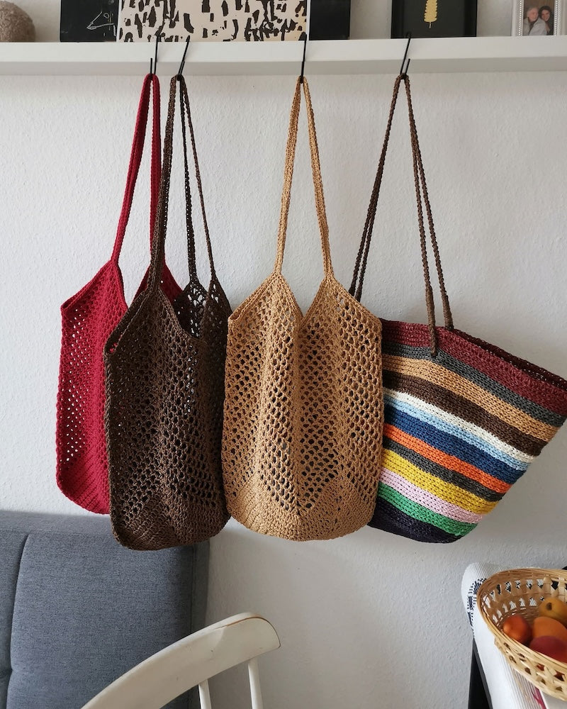 Palula-m Saladan Bag Häkelset mit Eco Vita Raffia von DMC 8