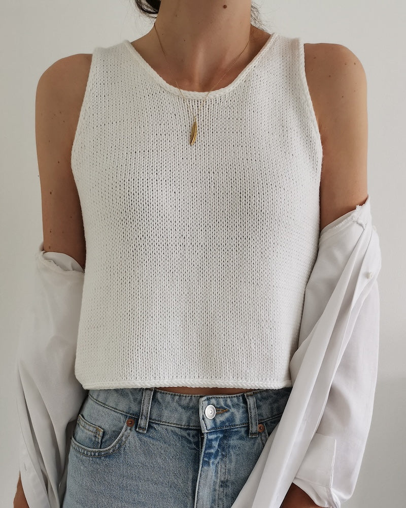 paula-m Vegas Top mit Woolly Wood von Novita 2