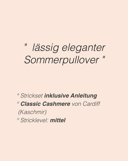 Sabai Sweater - Cashmere | extrem weich und super leicht aus Classic Cashmere von Cardiff