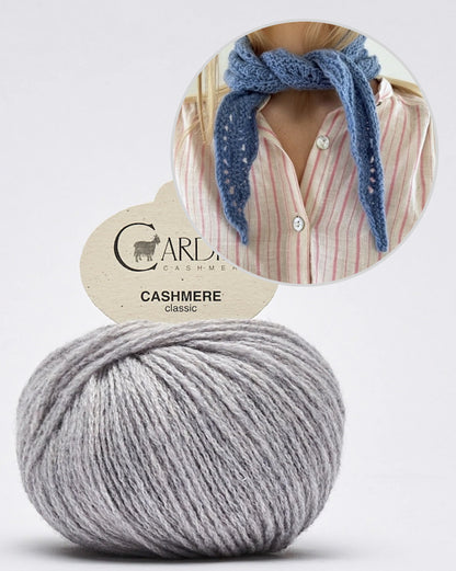 Peacock Scarf | zartes Muster aus Cashmere Classic von Cardiff