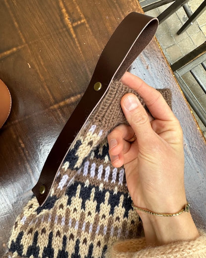 Celeste Weihnachtsstrumpf | mit feinem Norwegermuster aus Peer Gynt von Sandnes Garn