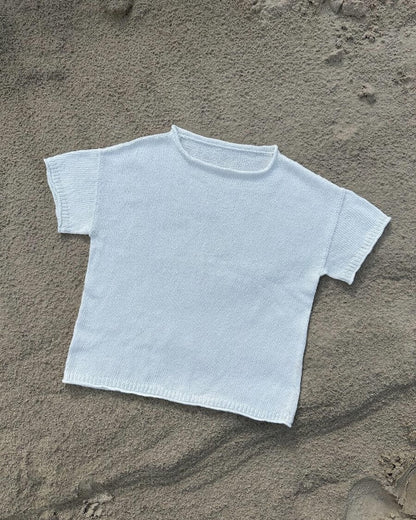 Cloud Tee | gorgeous classic shirt with Tynn Line by Sandnes Garn 