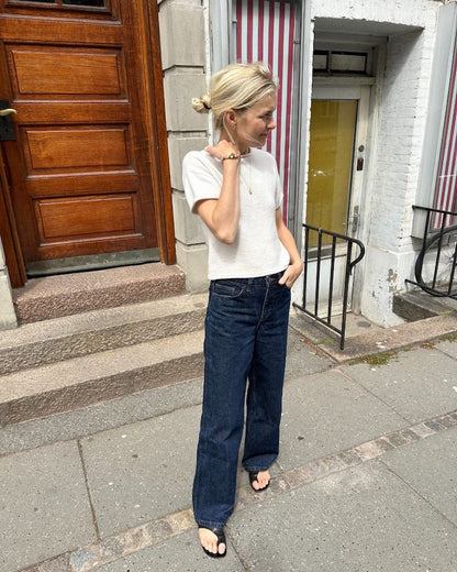 Cloud Tee | gorgeous classic shirt with Tynn Line by Sandnes Garn 