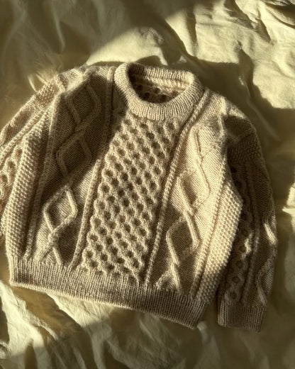 Dagmar Sweater Kids von PetiteKnit mit Peer Gynt von Sandnes Garn 2