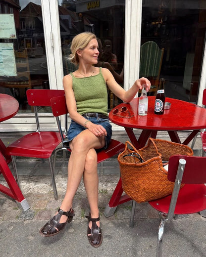 Emmy Top - Sandnes | delicate camisole top made from Tynn Line by Sandnes Garn