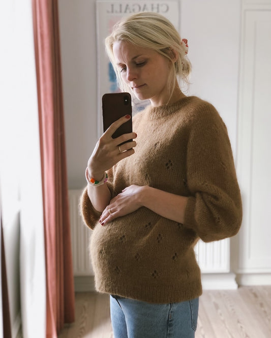Fortune Sweater | zarter Glücksbringer aus Tynn Silk Mohair von Sandnes Garn