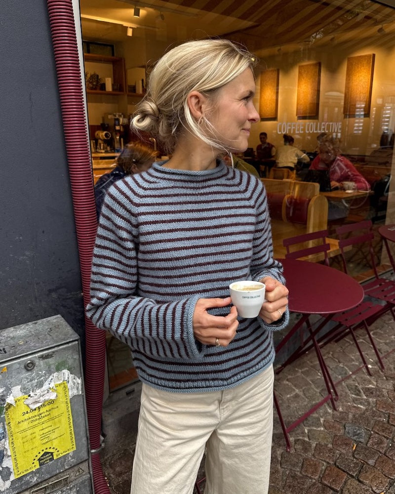 Frankie Sweater von PetiteKnit mit Peer Gynt von Sandnes Garn 1