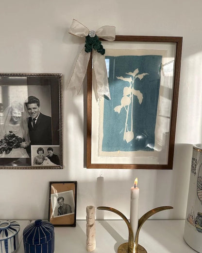 Holly Bow | festliche Schleife mit Gratisanleitung aus Classic Cashmere von Cardiff