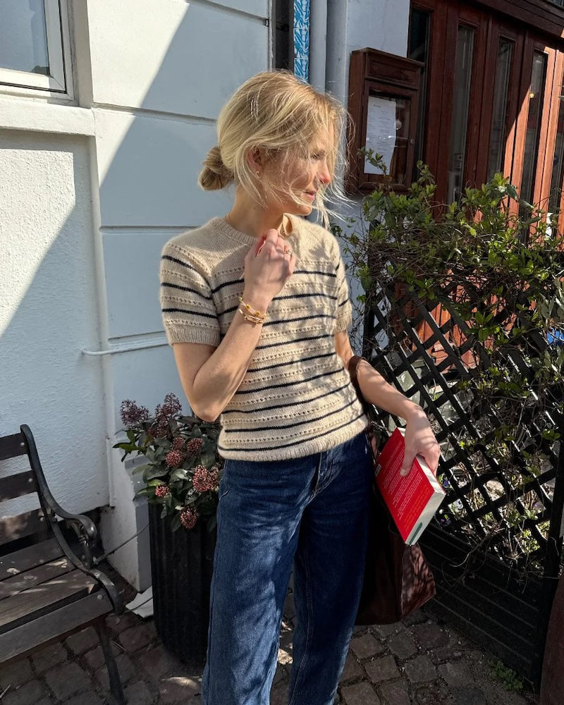 PetiteKnit Ida Tee mit Classic Cashmere von Cardiff 3