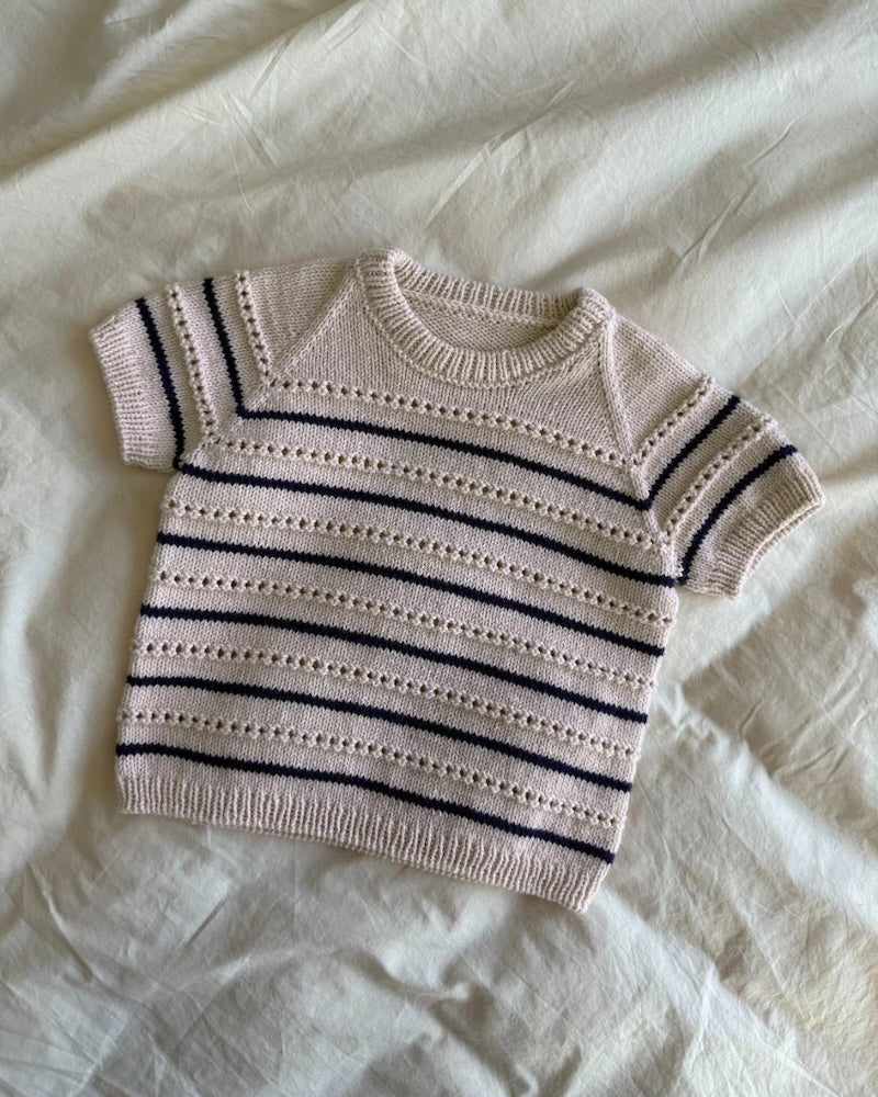 Ida Tee Junior von PetiteKnit mit Duo von Sandnes Garn 3
