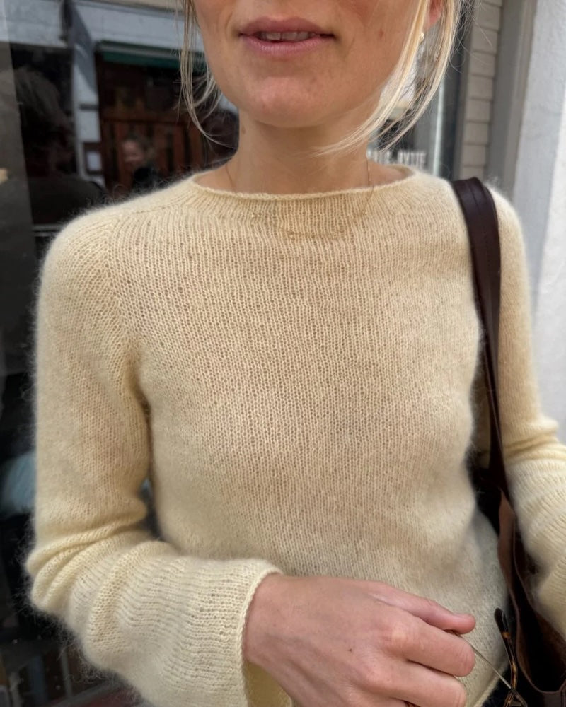 PetiteKnit Ivy Blouse mit Soft Silk Mohair von Knitting for Olive 3