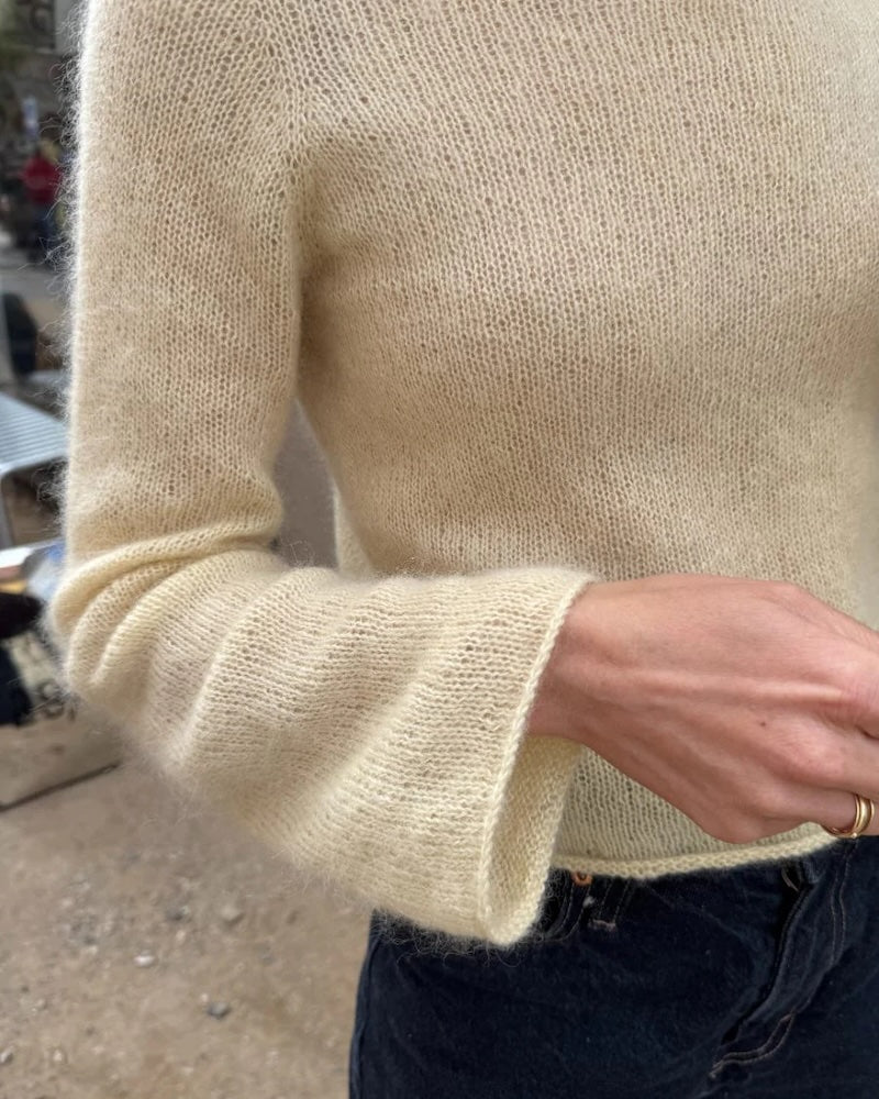 PetiteKnit Ivy Blouse mit Soft Silk Mohair von Knitting for Olive 6