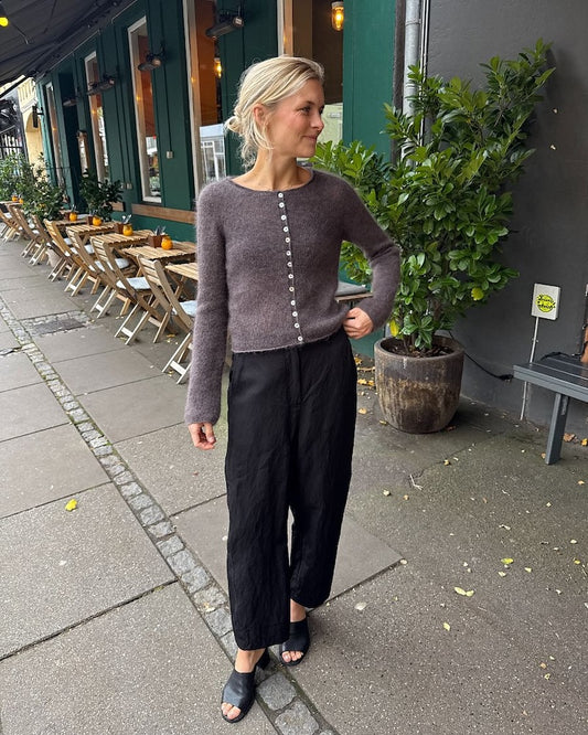Ivy Cardigan von PetiteKnit mit Tynn Silk Mohair von Sandnes Garn 1
