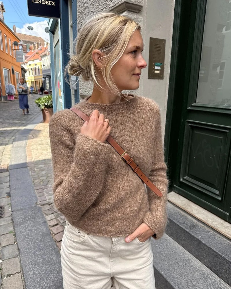 PetiteKnit Ivy Sweater mit Poppy von Sandnes Garn 1