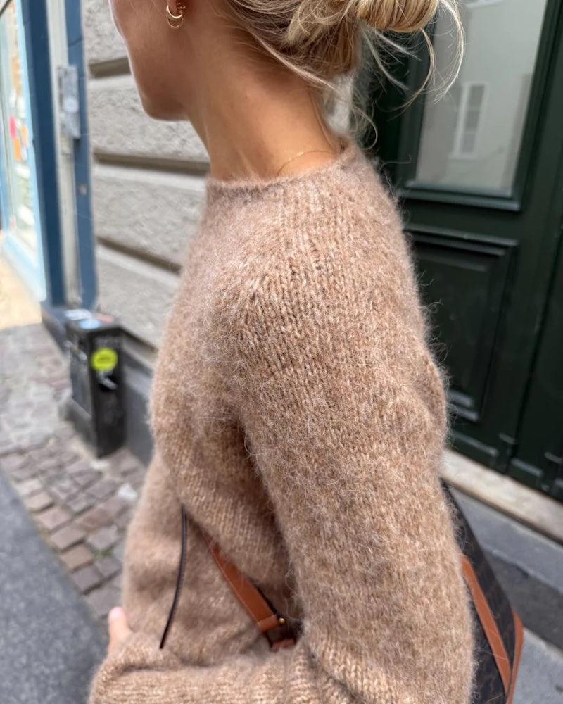 PetiteKnit Ivy Sweater mit Poppy von Sandnes Garn 5