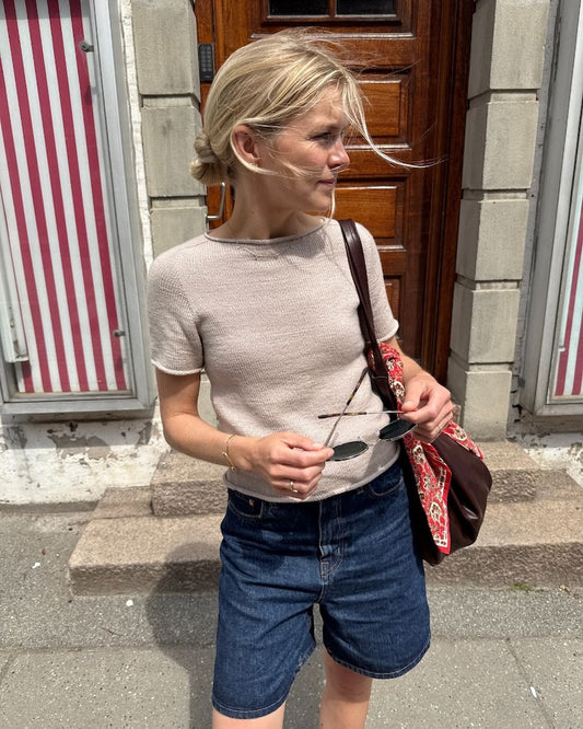 Ivy Tee von PetiteKnit mit Tynn Line von Sandnes Garn 4