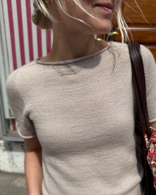 Ivy Tee von PetiteKnit mit Tynn Line von Sandnes Garn 1