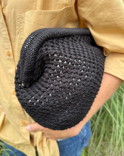 Juno Clutch | feines Lochmuster aus Tynn Line von Sandnes Garn